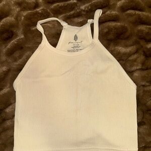FP Movement by Free People Cream Tank Top